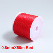 0.8mmX50m Red