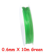 0.6mm X 10m Green