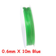 0.8mm X 7m Green