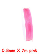 0.8mm X 7m pink