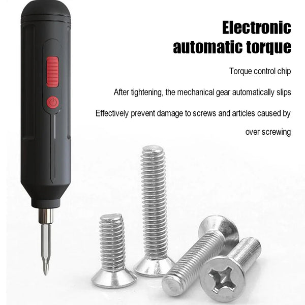 3.6V Mini Electric Screwdriver Smart Cordless Automatic Screwdriver Multi-function Screw Driver Bits Portable Power Tools Set