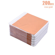 200pcs rose gold