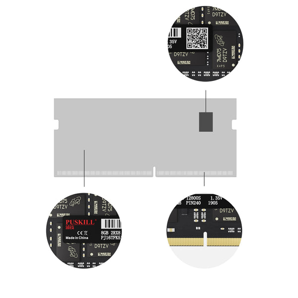 PUSKILL DDR4 8GB 4GB 16GB 2400mhz 2133 2666mhz Sodimm Notebook High Performance Laptop Memory