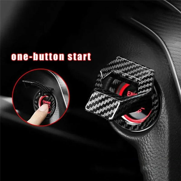 Car Engine Start Stop Switch Button Styled Decoration