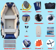 Boat with Air deck floor+Accessories