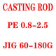 CAST ROD PE 0.8-2.5