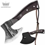 axe knife with sheath