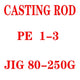 CAST ROD PE 1-3