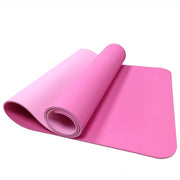 TPE yoga mat pink red/pink