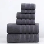 Soft Towels Sets for Spa 100% Cotton Terry Luxury Bath Towel Hotel  3Pieces Bath Towel Sets