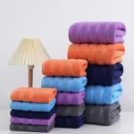 Soft Towels Sets for Spa 100% Cotton Terry Luxury Bath Towel Hotel  3Pieces Bath Towel Sets