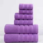 Soft Towels Sets for Spa 100% Cotton Terry Luxury Bath Towel Hotel  3Pieces Bath Towel Sets