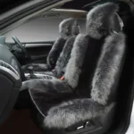 Fuzzy Faux Sheepskin Car Seat Covers for toyota sienna  ford Peugeot