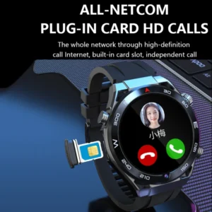 1.53" Front-Camera Smartwatch 2 GB RAM 32 GB Storage AI-Voice SIM Support