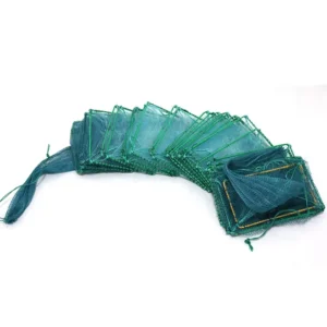 High Quality Nylon Long Fish Circle Cast Net Fishing Cage Shrimp Crab Bait and Catch Artifact Aquaculture Innovation