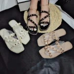 Fashion Ladies Shoes Sexy Cute Jelly Womens Sandals slippers slip on Summer Flat Women’s Sandals