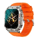 Long-Standby 400 mAh Smartwatch 1.96″ Full-Touch Fitness Watch with BT Calling