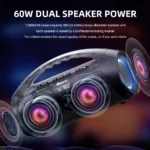 Cyboris F29 120W RGB Colorful Outdoor Wireless 5.3 Ipx7 Waterproof Speaker Deep Bass