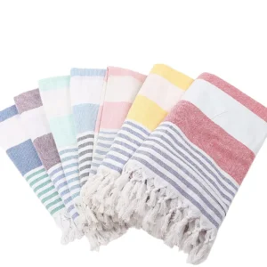 Superdry Custom Kids Beach Towel Large Quick Dry Lightweight Compact Turkish Towel Striped Mandala Pattern Made Cotton