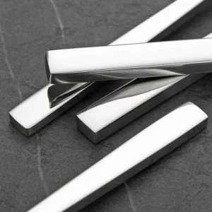 Silver Fork Spoon Knife Set Mirror Polish Comfortable Silverware Stainless Steel Flatware Set Wedding Cutlery Set