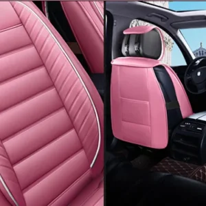 2022 BMW AUDI Leather Car Seat Covers Full Set for Auto Interior Accessories TOYOTA HONDA CIVIC