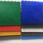 Modular Interlocking Floor Tiles Outdoor Sports Mat Hollow Hodrophobic Drainage Antiskid Pure PVC Plastic Bathroom Sauna Room