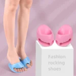 Women’s Slim-Shaping Body Swing Fashion Flip-Flops EVA Slipper Sandal with Weight-Loss Benefits Massage Shoes for Legs