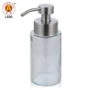 Clear bottle with matte lotion pump