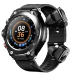 Maxtop Waterproof 2-in-1 Smartwatch TWS Earbuds – Bluetooth, Touch & Sport
