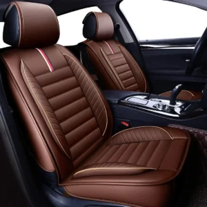 2022 BMW AUDI Leather Car Seat Covers Full Set for Auto Interior Accessories TOYOTA HONDA CIVIC