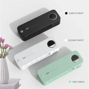 OEM 4000MAh UVC Toothbrush Sanitizer Cleaner Wall Mounted Timer Function Cordless Bathroom Toothbrush Holder