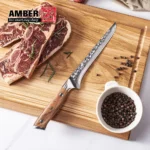 6inch Japanese Kitchen Knife 67 Layers Damascus Steel Fish Fillet Knife Wooden Handle Boning Knives