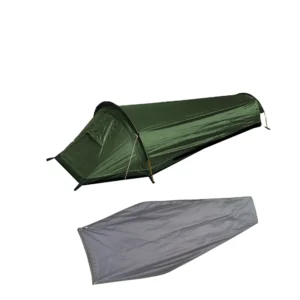 MCETO Base Bivy Tent With Mat Full Set Backpacking Hiking Adventure Lightweight Camping Gear