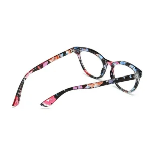Cat Eye Reading Glasses with Blue Light Blocking, Strengths +1.50 to +3.50