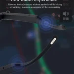 2022 Blue Tooth Sports Smart Music Audio Calling Wireless Earphone Sunglasses Optical Frames Blue Light Blocking Glasses