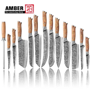 6inch Japanese Kitchen Knife 67 Layers Damascus Steel Fish Fillet Knife Wooden Handle Boning Knives