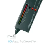 S925 Silver Rhodium Plated 2ct D VVS Round Cut Moissanite Diamond Women Engagement Wedding Ring