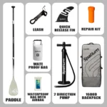 Favorite 380 cm Inflatable Stand up Paddle Board with logo for Surfing