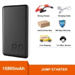 Car Booster Starting Device Car Jump Starter Portable Emergency Charger