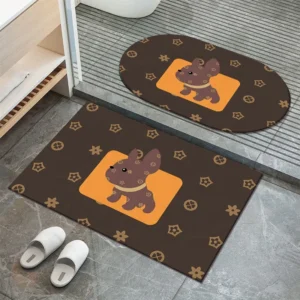 40x30cm Bathroom Diatomite Stone Mat Anime Pattern Ultra-Absorbent Non-Slip Eco-Friendly Drying Mat