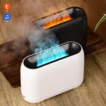 Volcano Essential Oil Aromatherapy 3d Flame Aroma Diffuser LED Light Humidifier with Flame