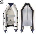 2.3-4.0m Assault Boat Anti-collision Thickening Laminated Inflatable Boat Fishing Rubber Boat With Aluminum Floor