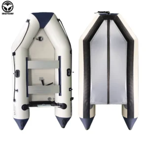 2.3-4.0m Assault Boat Anti-collision Thickening Laminated Inflatable Boat Fishing Rubber Boat With Aluminum Floor