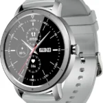 Waterproof Smartwatch O₂ & Health Monitor | Round Touch Screen