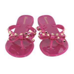 Fashion Ladies Shoes Sexy Cute  Jelly Womens Sandals slippers  slip on Summer Flat Women's Sandals