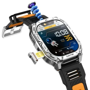 Top Android 4G Smartwatch AMOLED HD Video Call WIFI GPS APP Market NFC IP67 Men Watches Sim Card B25 Smart Watch for Sport
