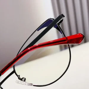 Women's Transparent Cat Eye Glasses, Anti Blue Light Optical Frames