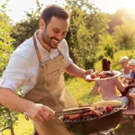 Apron With Removable Adjustable Strap Work Apron Durable Washed Canvas Chef Bib Apron