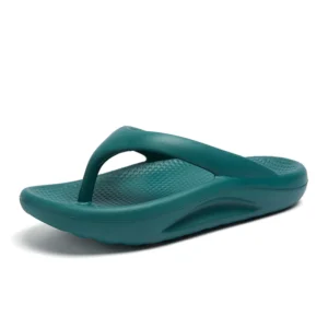 Thick Sole Soft Eva Flip Flops slippers Outdoor Green Shoes for Men and Women 35-46
