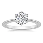 SGARIT Fine Gold Jewellery Platinum 9k 10k 14k 18k Gold 1ct VVS Lab Diamond CVD Moissanite Ring Wedding Engagement